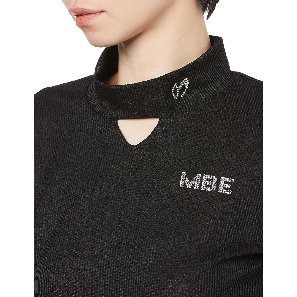 [Master Bunny] Women's long sleeve mock neck shirt (absorbent and quick drying, waffle) / Golf / 759-3266904