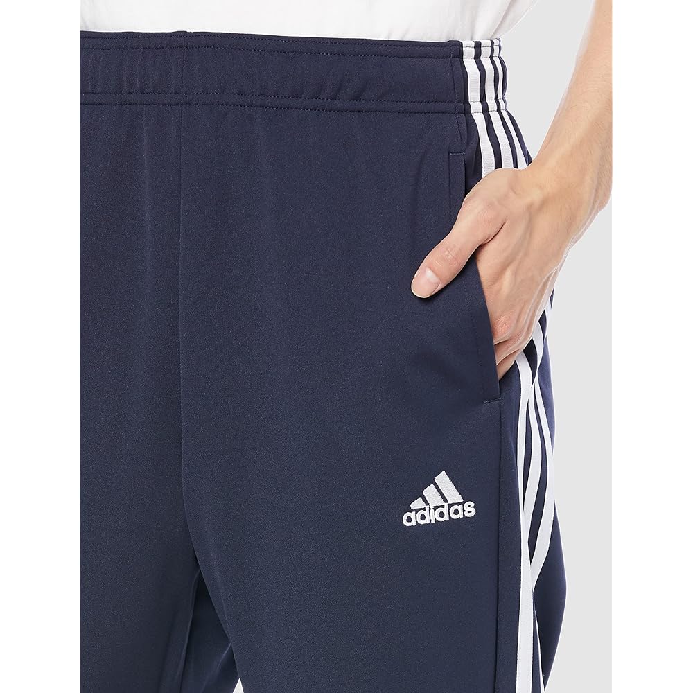 [Adidas] Jersey Bottom 3 Stripes Warm-up Pants CM180 Men's