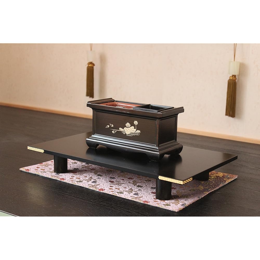 [Mannodai] ``Hibiki''◆ Buddhist altar desk Buddhist altar desk Offering desk Offering table Front desk Flower stand double-purpose offering desk