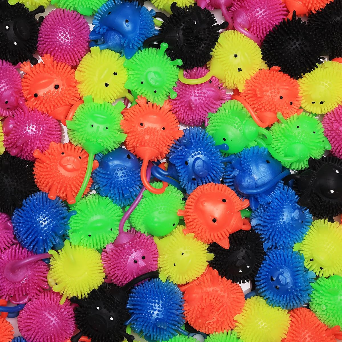 Bulk Toys – Yoyos for Kids – 48 Pieces Animal Yoyo Balls for Party Favors – Easter Egg Fillers – Goodie Bag Supplies and Piñata Stuffers – Kids Classroom Favors – Vending Machine Toys (48)