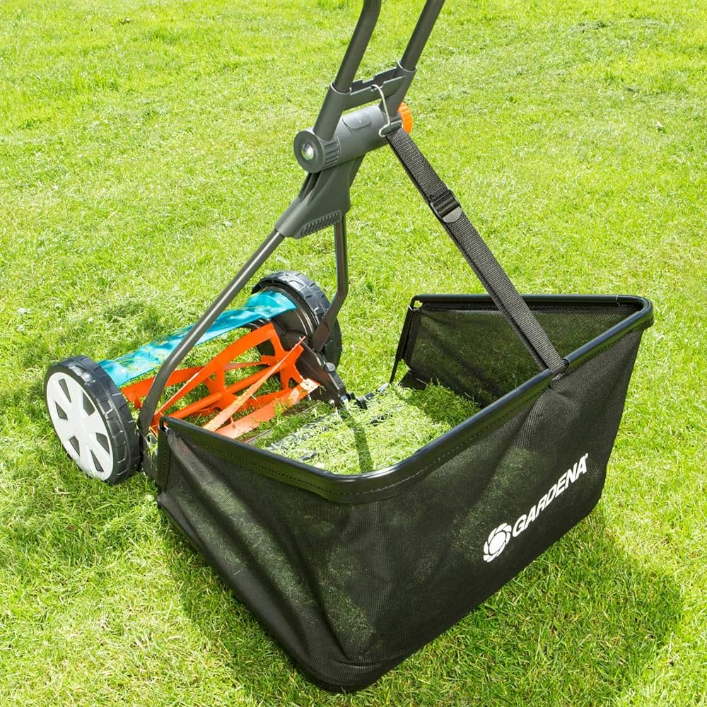 GARDENA Grass Basket for Manual Hand-Push Lawn Mower 4029-20