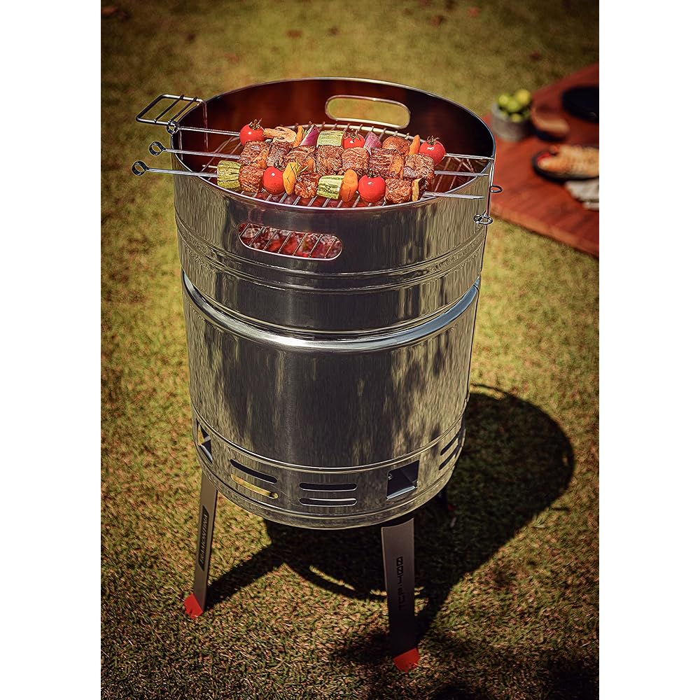 Tramontina Barbecue Stove Churrasco Diameter 40cm Charcoal Tube Barbecue Grill Made in Brazil TCP-400 26500/006 TRAMONTINA