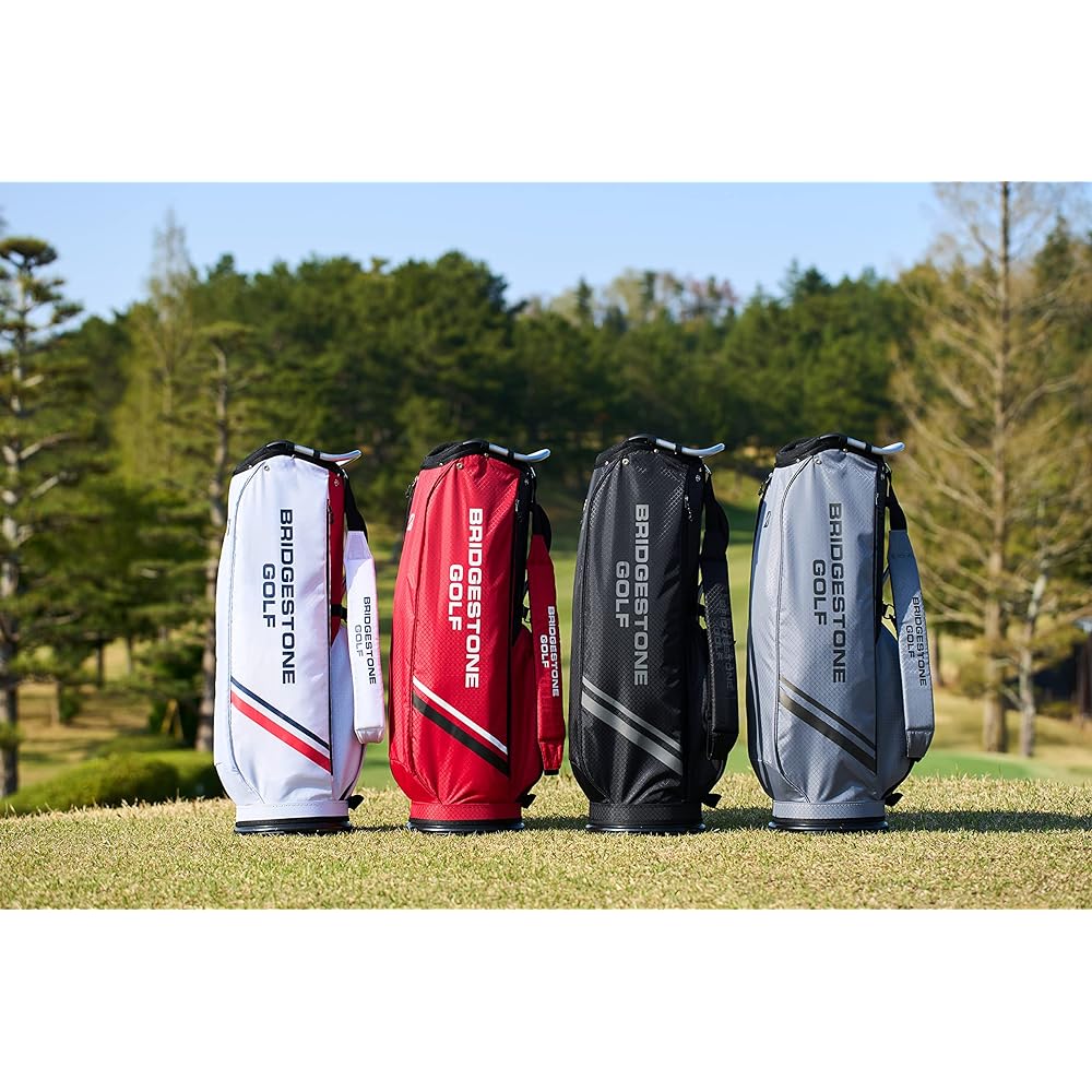 BRIDGESTONE Caddy Bag Lightweight Aluminum Frame Model CBG321 Unisex 2023 Model