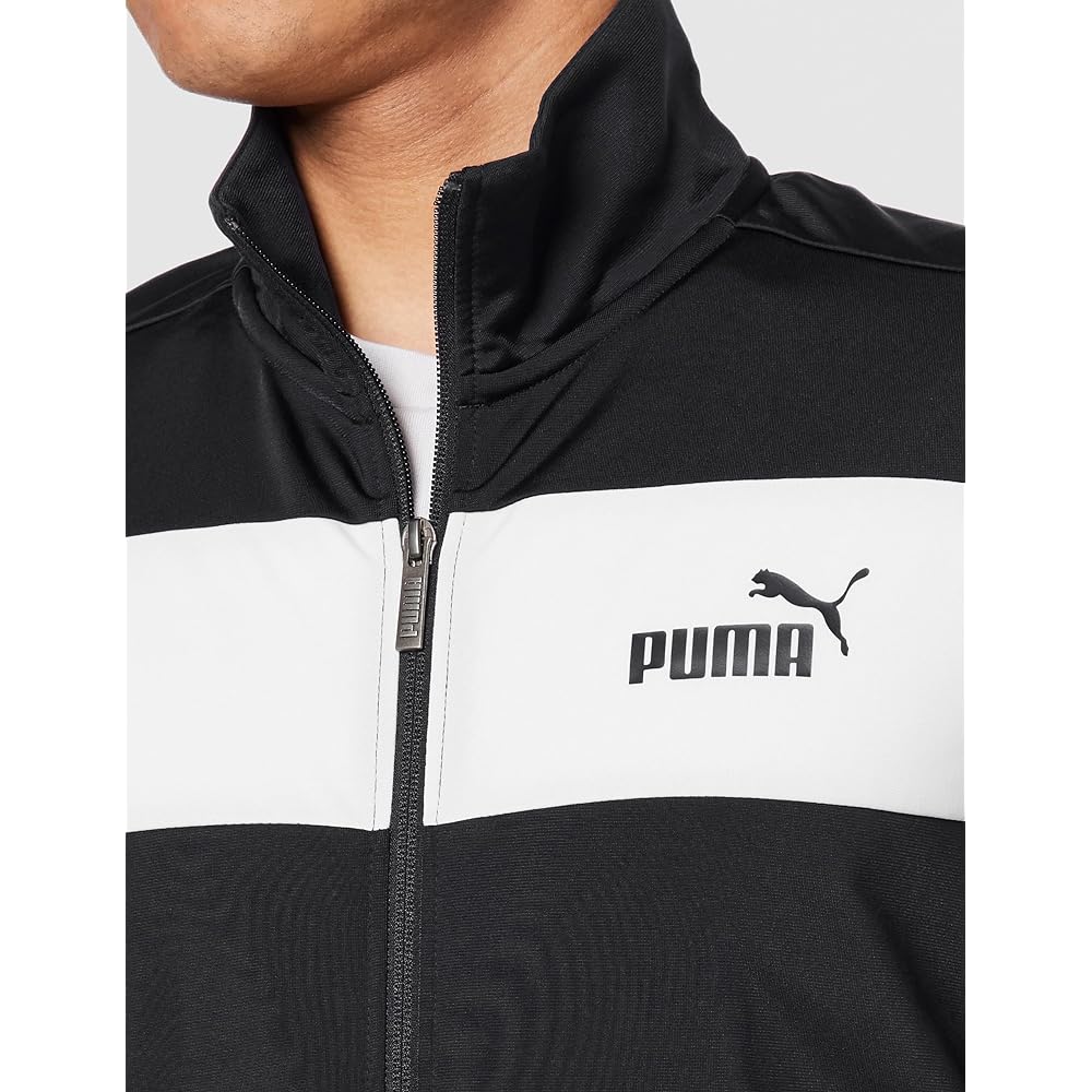 PUMA 678477 Men's Jersey Top and Bottom Set Training Poly Training Suit