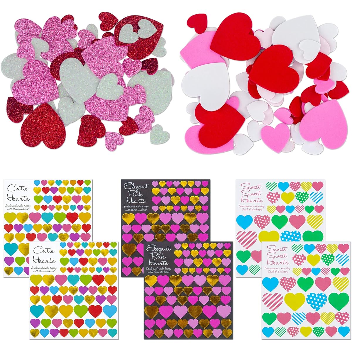 Valentine's Day Gift Stickers Bronze Colorful Foam Glitter Sweetheart Stickers Party Favors Gifts Prizes Class Prizes Prizes Prizes Prizes Prizes Prizes Prizes Prizes Prizes Prizes Prizes Prizes Prizes Prizes