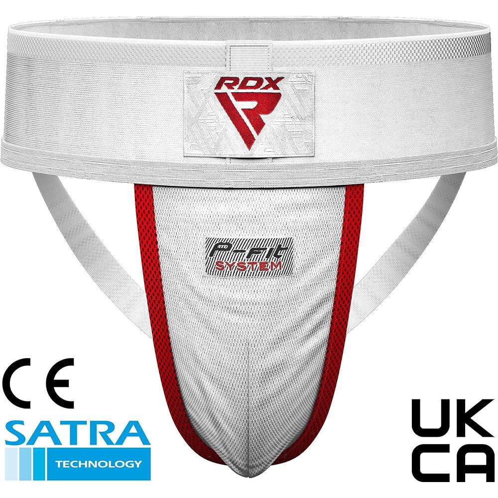 RDX Groin Guard, Cup for Boxing, MMA, Muay Thai Training Abdo Protection, Suitable for Men's Kickboxing Martial Arts, Sparring, Taekwondo, BJJ, Karate, Fighting Protector