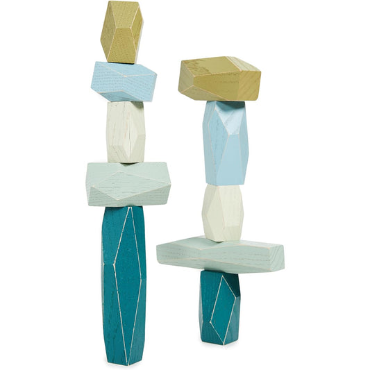 AREAWARE Balancing Block OCEAN Multicolor W16×D6.9×H24.6cm