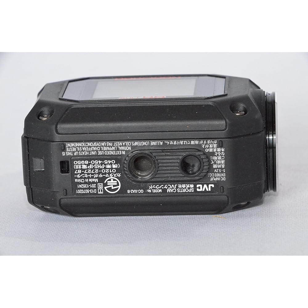 JVCKENWOOD JVC Sports Cam ADIXXION GC-XA2 Black GC-XA2-B