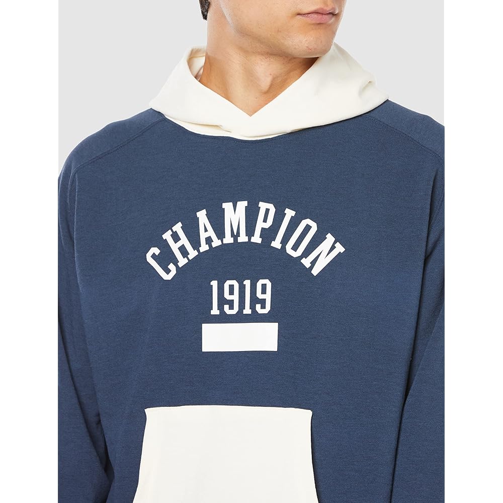 [Champion] Parka, Long Sleeve, Round Neck, Stretch, Lightweight, Dry, Antibacterial, Odor Resistant, Quick Drying, UV Protection, TECH WEAVE(R) Terry Hooded Sweatshirt, Men's Golf C3-XG102
