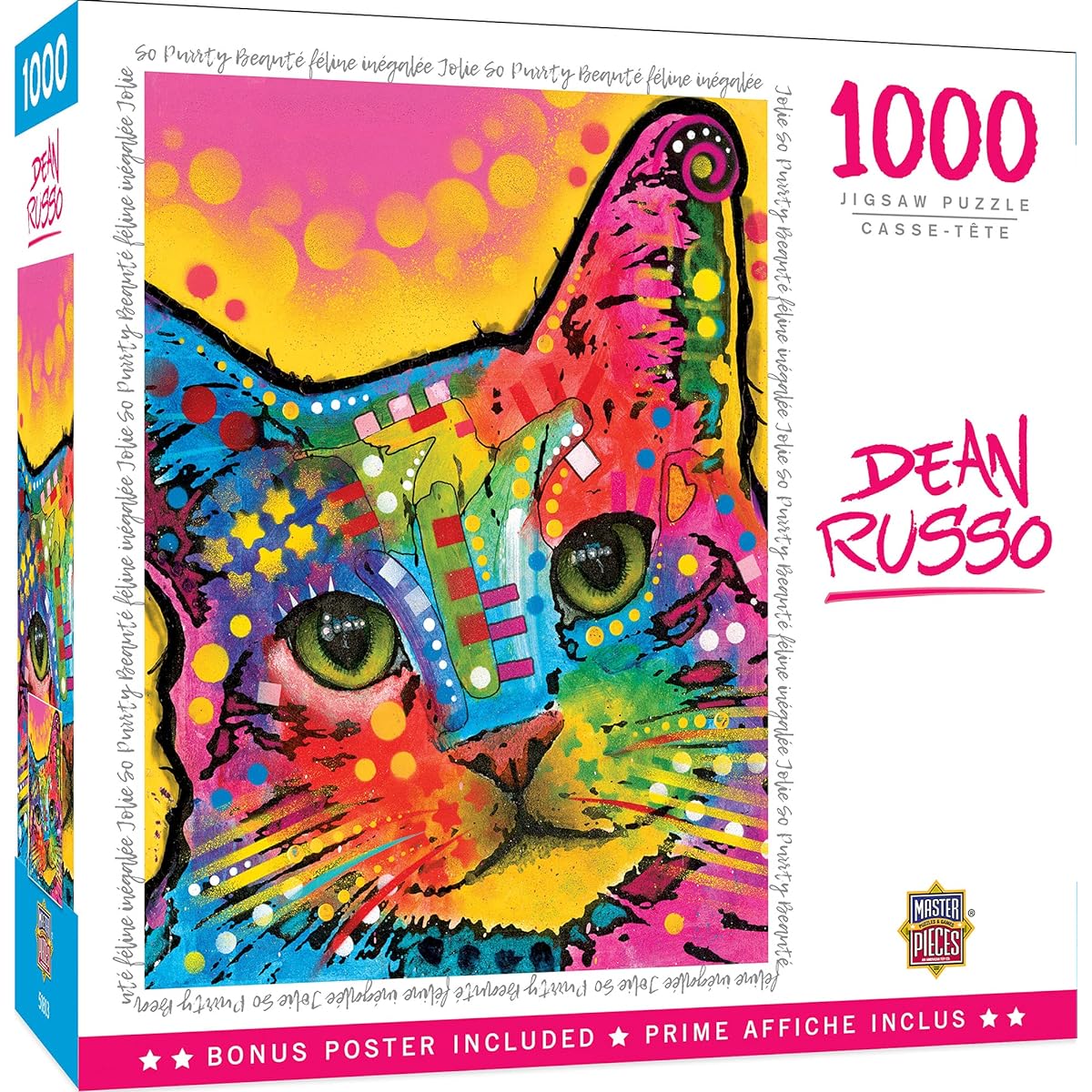 MasterPieces Jigsaw Puzzle 1000 Pieces for Adults, Family, Kids, So Puuurty, 19.25"x26.75"