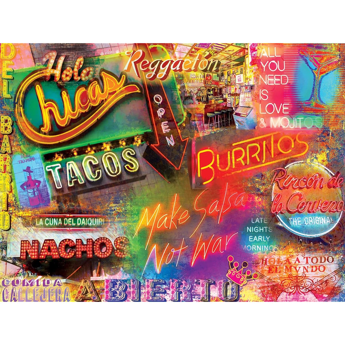 MasterPieces 550 Piece Jigsaw Puzzle for Adults/Family/Kids - En El Barrio 18"x24"