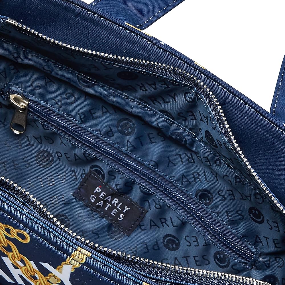 [Pearly Gates] Cart bag (chain motif pattern) / Golf round / 053-2281005 121_Navy base
