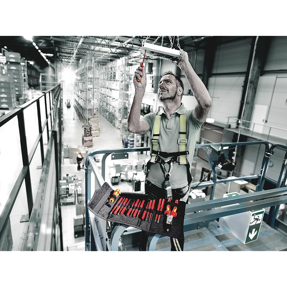 Wera 05136027001 | Kraftform Kompakt Driver Set VDE17 Extra Slim 1, 17 Pieces [Regular Japanese Import Product]