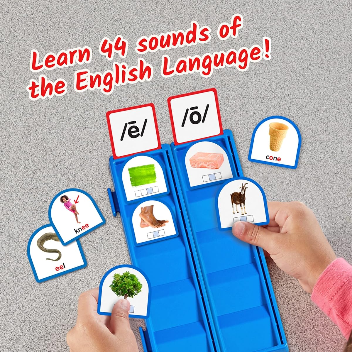 hand2mind Sort That Sound! Activity Set, Note Recognition, ESL Materials, Science of Reading Operations, Kindergarten Letter Sounds, Speech Therapy Tools, Phonics Flash Cards
