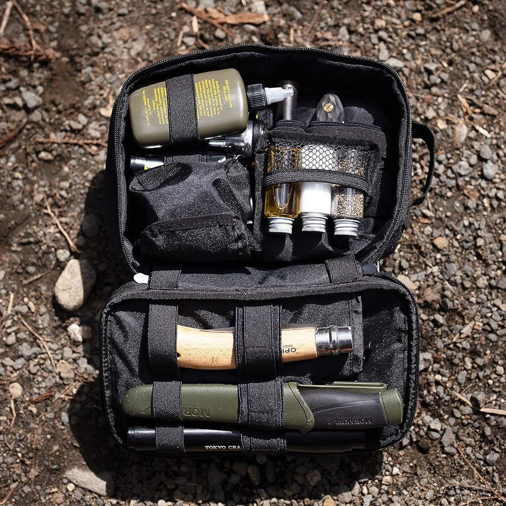 TOKYO CRAFTS Float Case Storage Case Storage Pouch Accessories Large Capacity Camping Outdoor