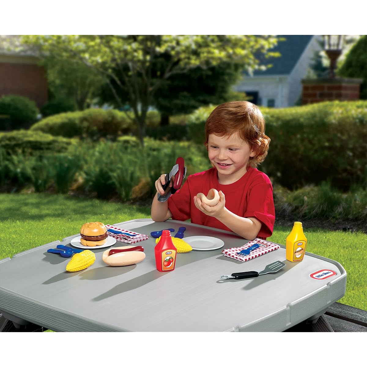 Little Tikes Backyard BBQ Grill Toy Pretend Play Littletikes 617966