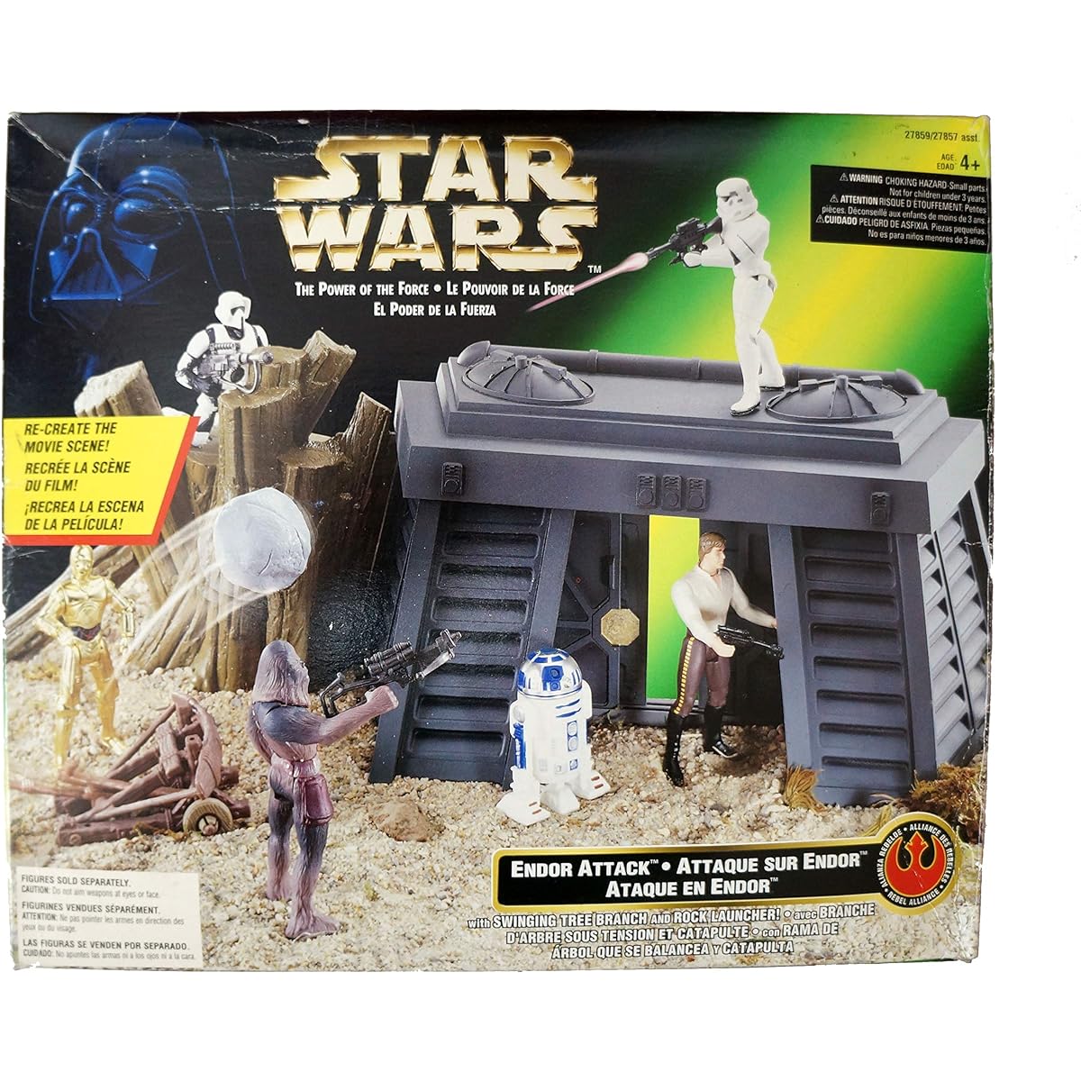 Star Wars Power of the Force Endor Attack Playset/Star Wars Endor Attack