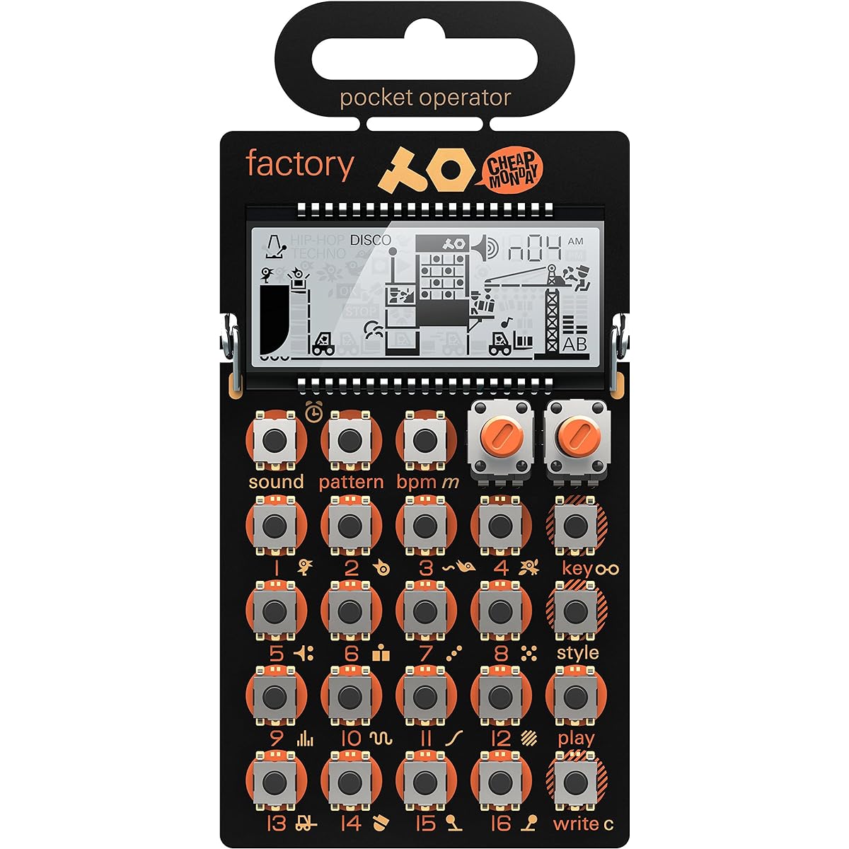 [Official Import] Teenage Engineering PO-16 Factory Pocket Operator Melody/Lead Synth TE010AS016