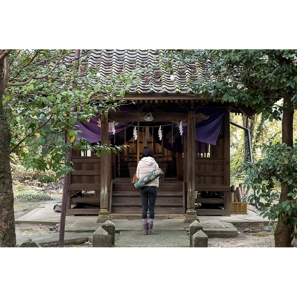Yoga Instructor Certified Yoga Mat "Tatami Yoga" SAKURA Fuji (#8237200) Approximately 60 x 180cm Thickness 6mm (Back: PVC) Domestic Igusa Igusa Mat Yoga