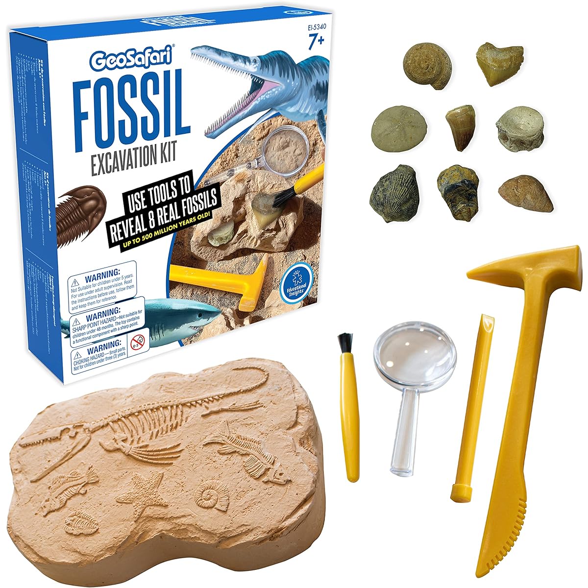 Learning Resources Geosafari Fossil Excavation Kit