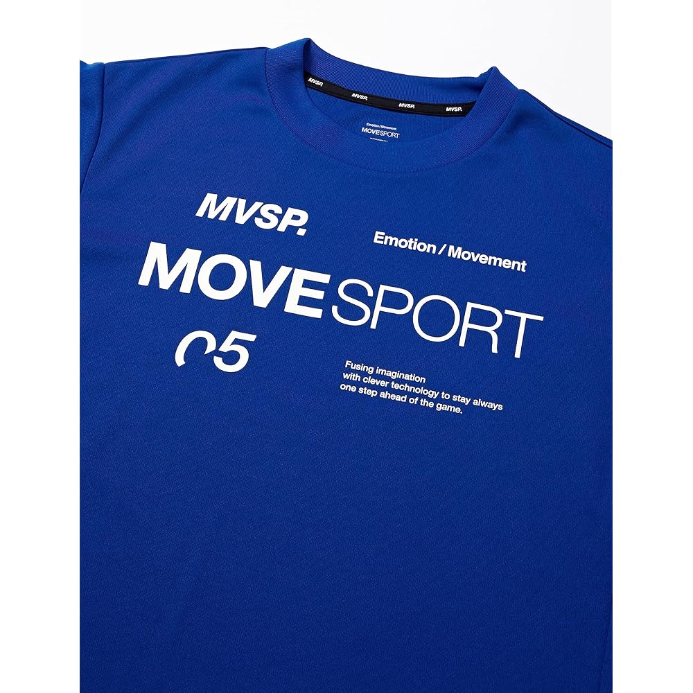 [DESCENTE] T-shirt, short sleeve, round neck, crew neck [EC only], sweat-absorbent, quick-drying, stretch training, MOVE SPORT, men's
