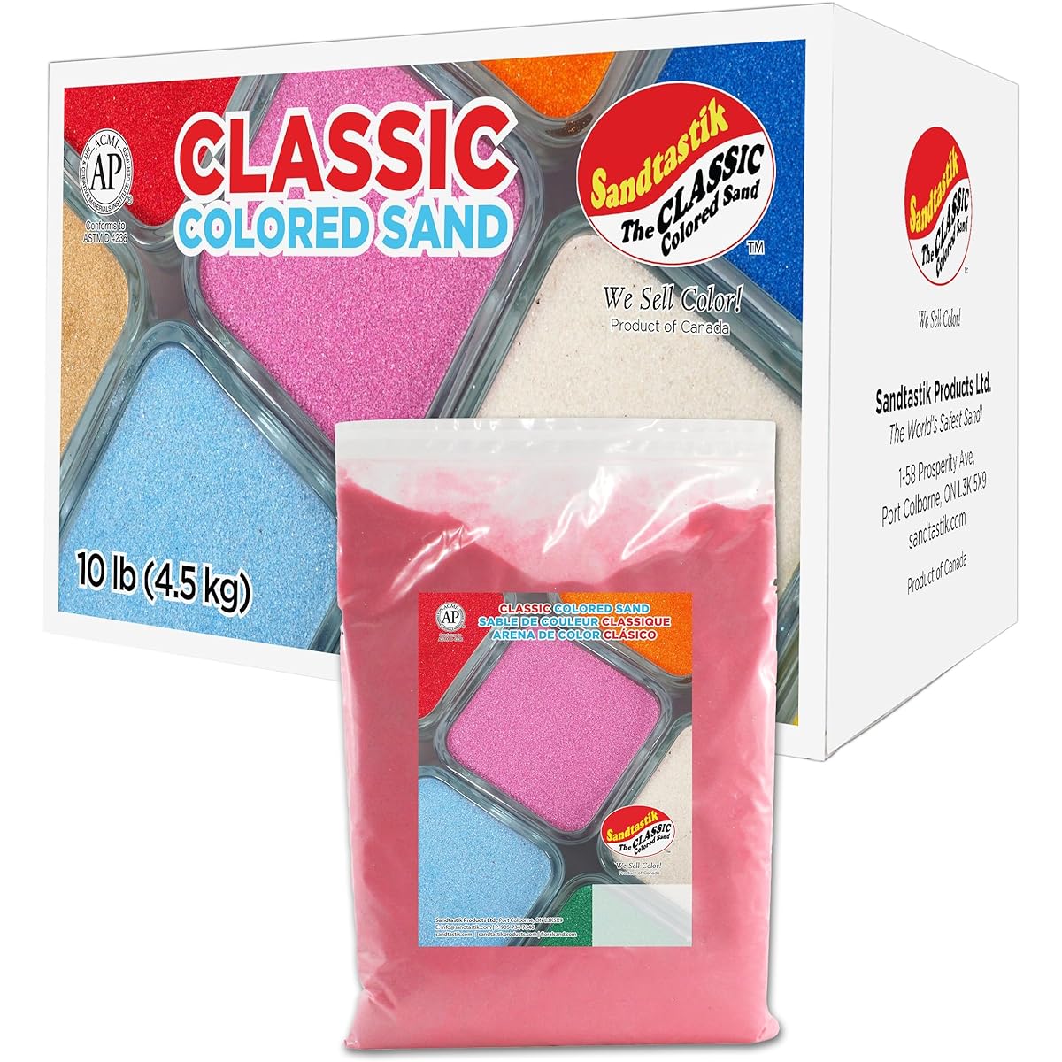 Sandtastik Colored Reclaimed Sand-10 lbs.
