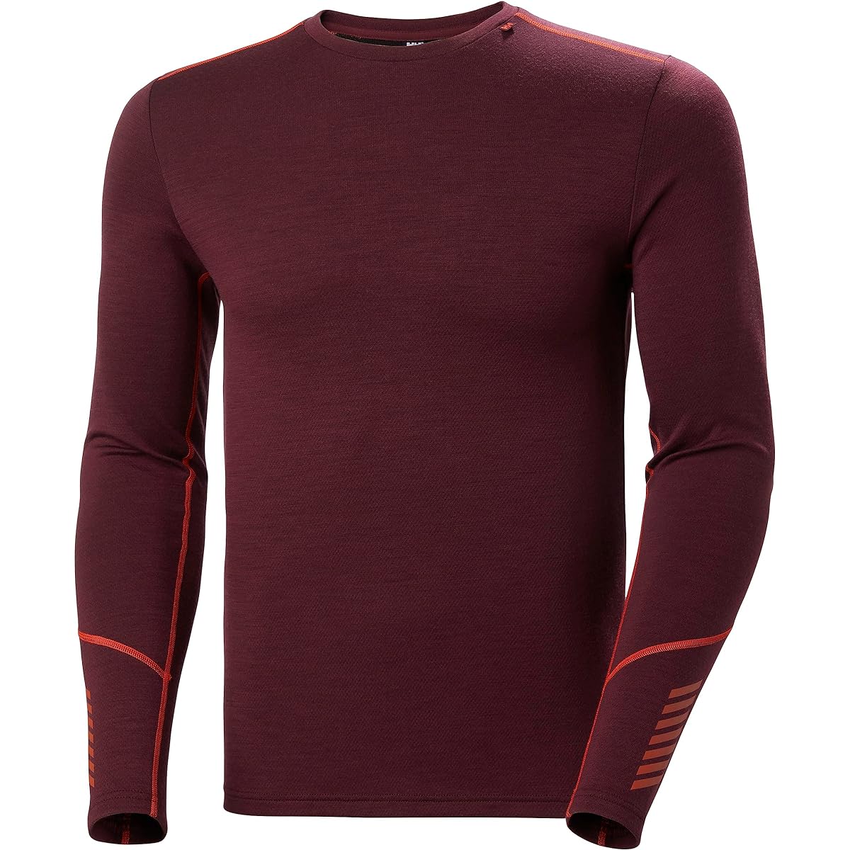 Helly Hansen Mens LIFA Merino Midweight Crew, Hickory, XL