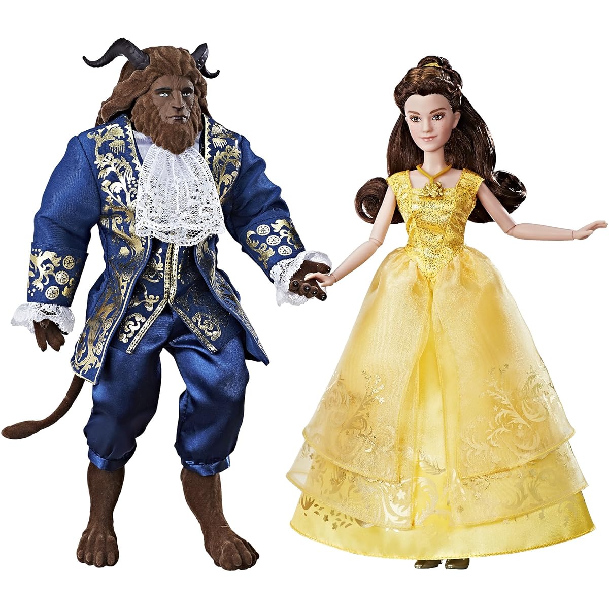 Disney live-action movie "Beauty and the Beast (2017)" Belle & Beast figure set Disney Beauty and the Beast Grand Romance - Belle and Beast [Parallel import goods]