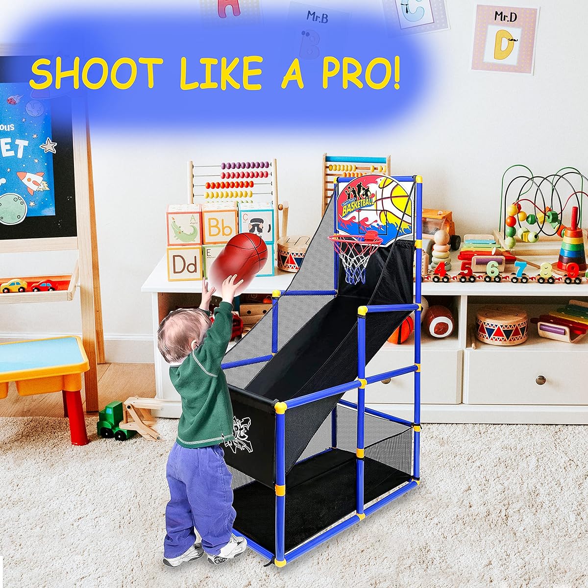 Kiddie Play Basketball Arcade Game for Kids