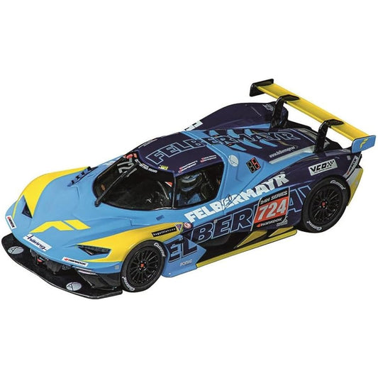 Carrera 27744 KTM X-Bow GTX Felbermayr No.724 1:32 Scale Analog Slot Car Race Vehicle Evolution Slot Car Race Track