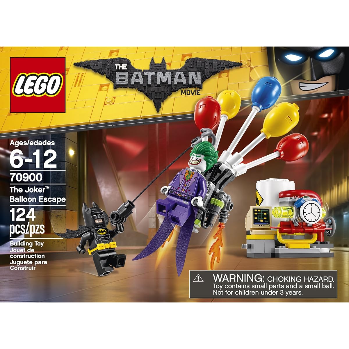 THE LEGO BATMAN MOVIE The Joker Balloon Escape 70900 Batman Toy