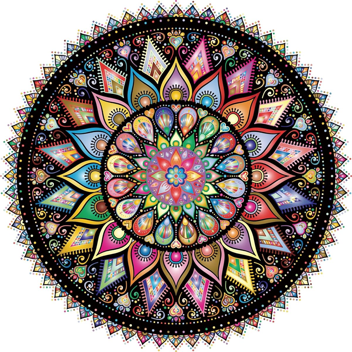 Mandala-G Puzzle for Adults 1000 Pieces