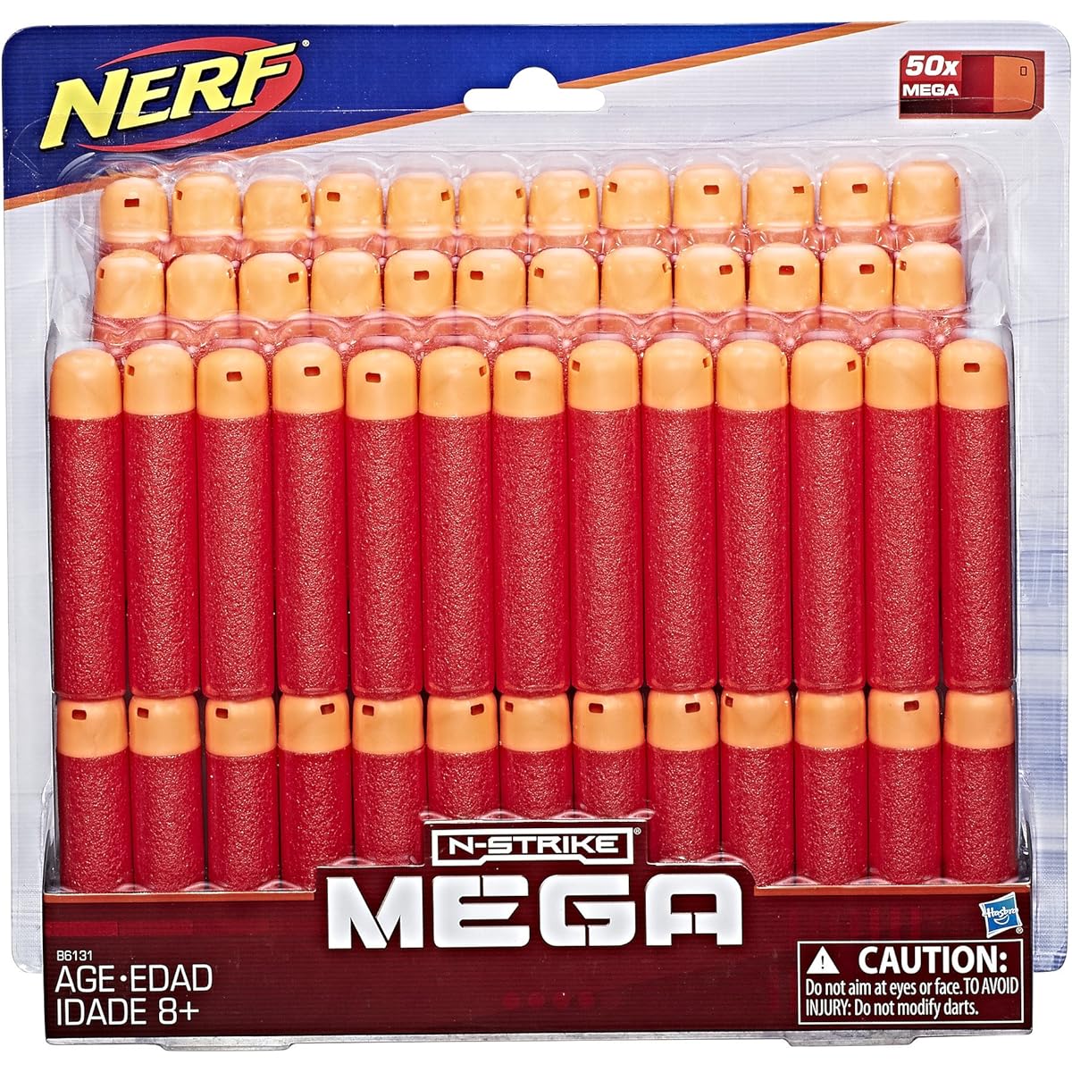 NERF N-Strike Mega Dart Refill (50 Pack)