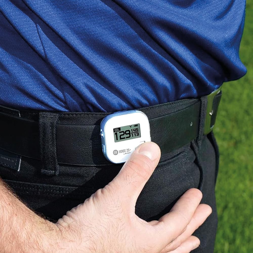 [Domestic official] GOLFBUDDY GB VOICE2S+ voice type GPS distance measuring device (Japanese official product)