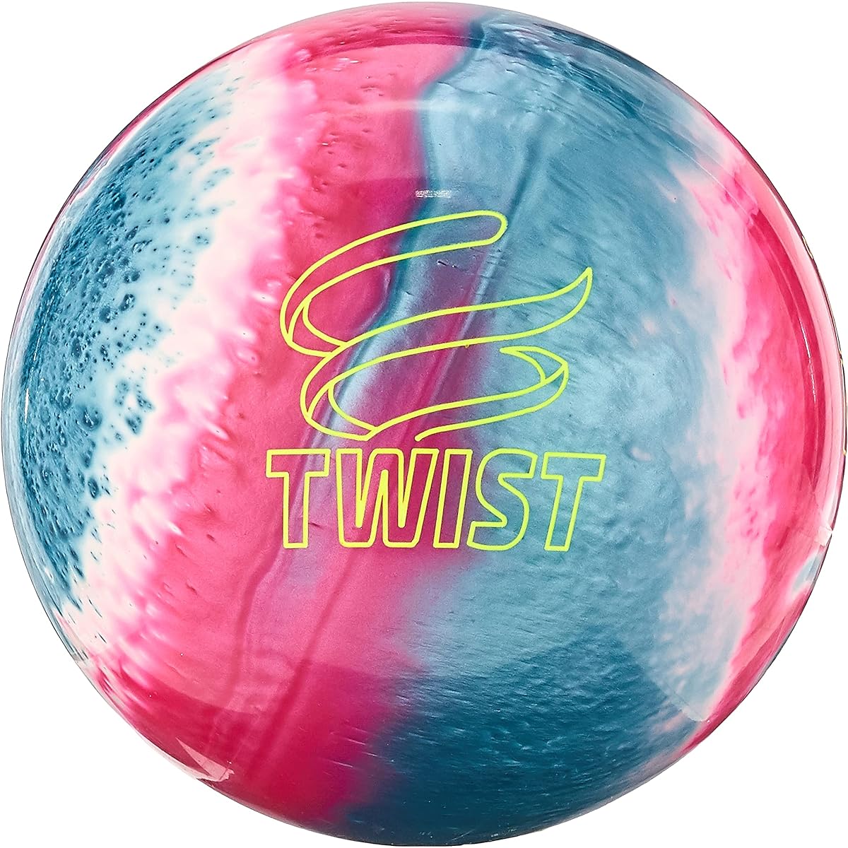Brunswick Twist Reactive Bowling Ball - Sky Blue/Pink/Snow 8lbs