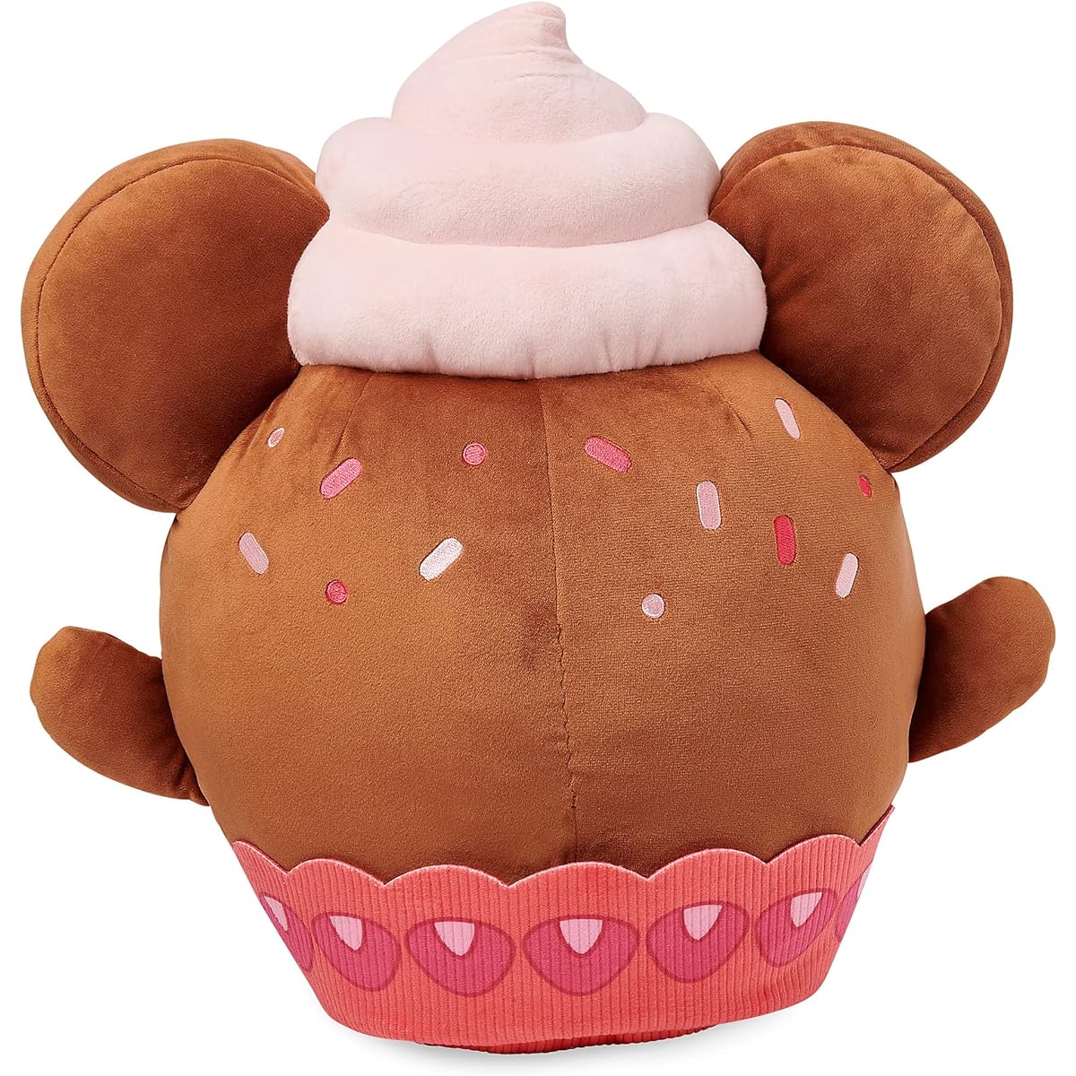 Disney Minnie Mouse Strawberry Cupcake Muench Ring Scented Plush - Baked Goods - Medium 16 Inch
