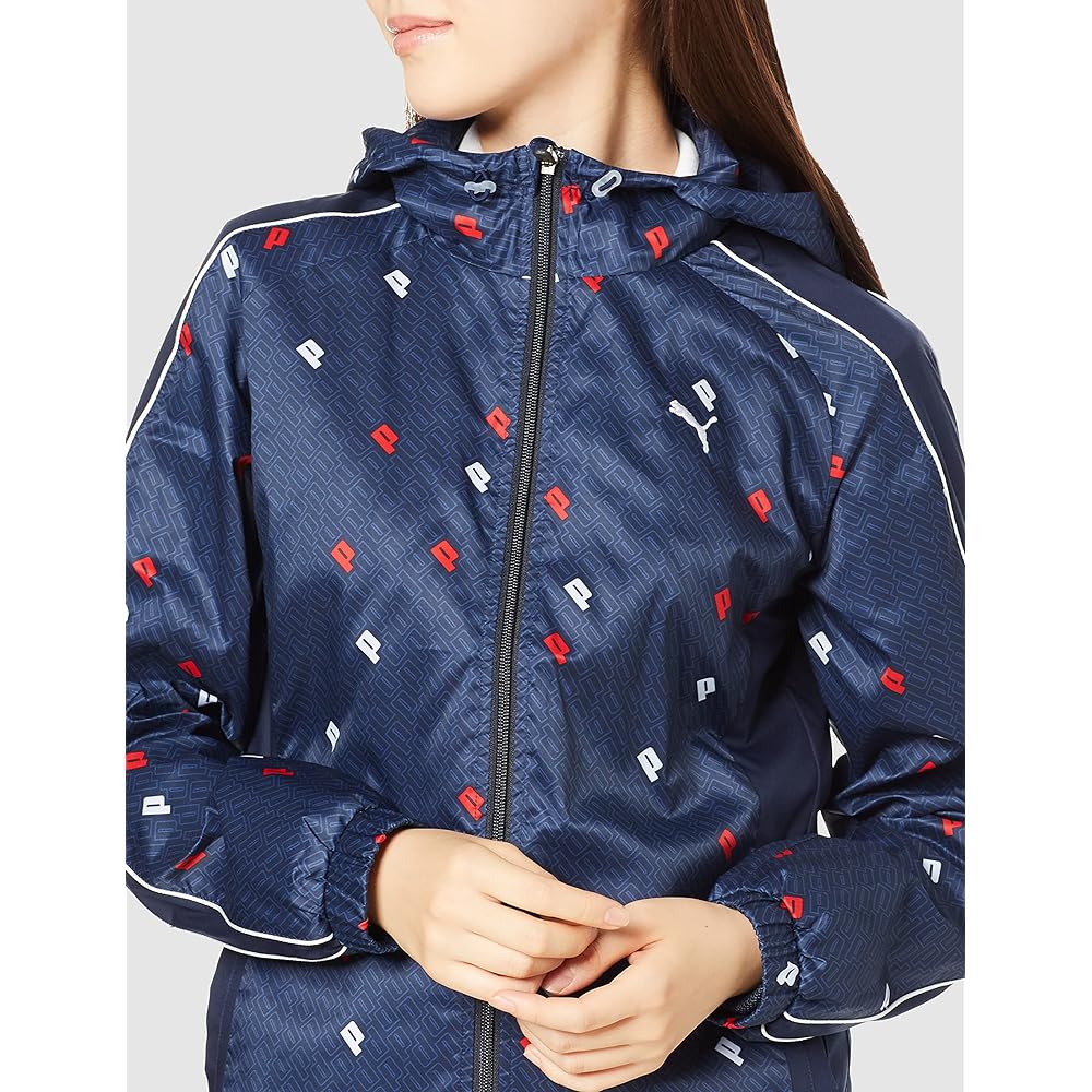 [PUMA] Women's Outer Golf W P Graphic Full Zip Hoodie