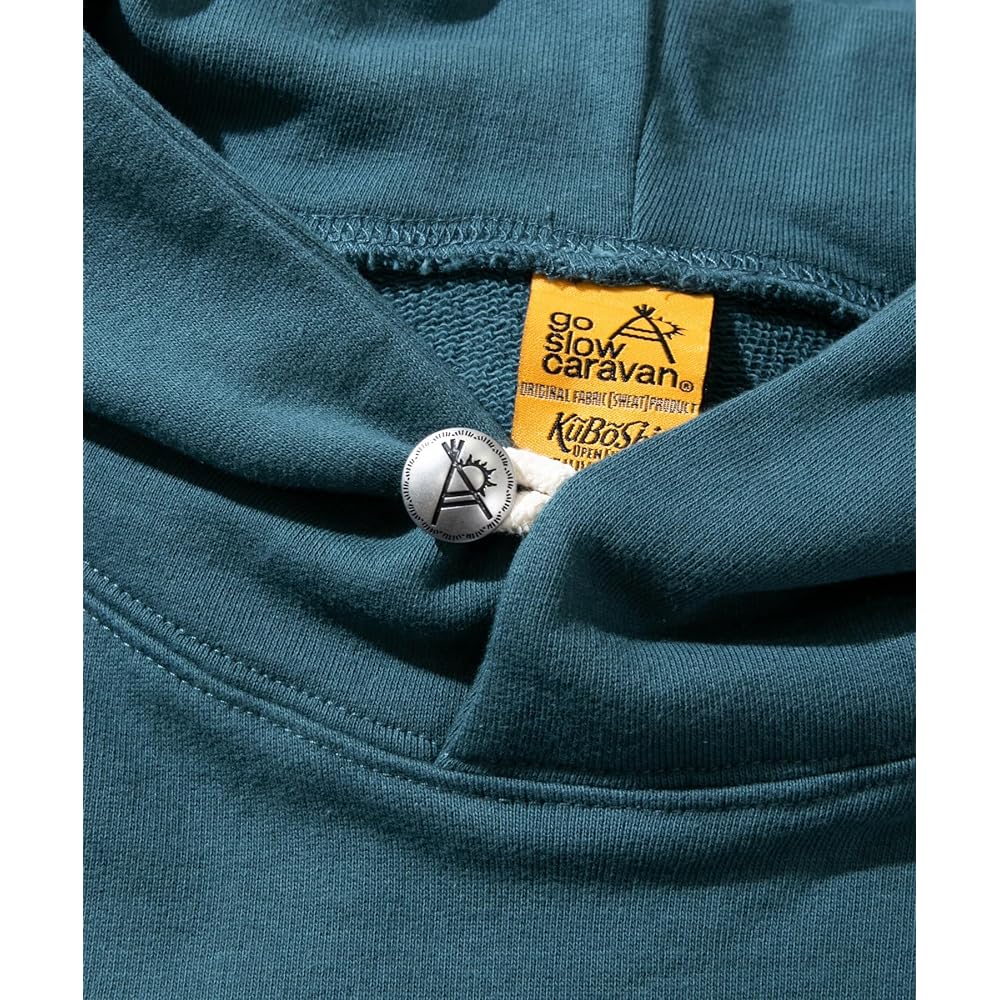 [go slow caravan] 312607 Sky spun fleece Bonfire animal pull hoodie