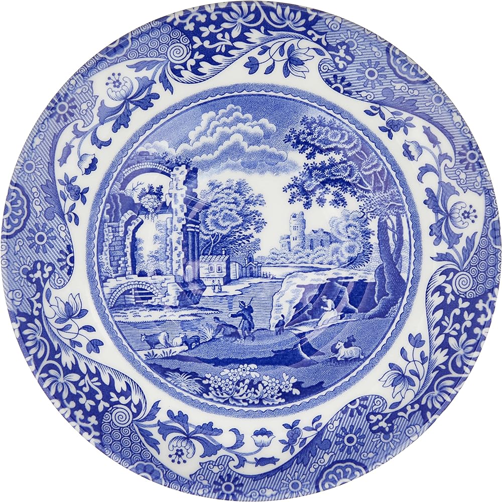 Spode Cup_Saucer Blue Morning 280ml Blue Italian BLI1260