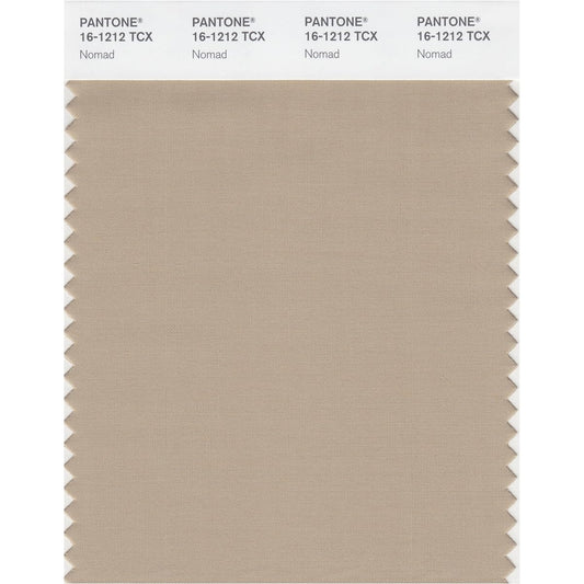 PANTONE Smart 16-1212X Color Swatch Card Nomad