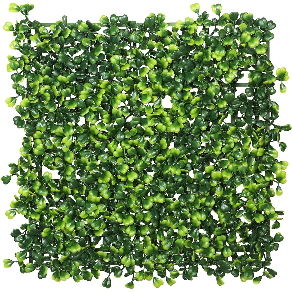 Vickerman Everyday Artificial Boxwood Mat, 10" Square, Set of 4, Faux Greenery Decorations for Weddings, Birthday Party Decorations, Flowers, Fairy Gardens, Craft Supplies