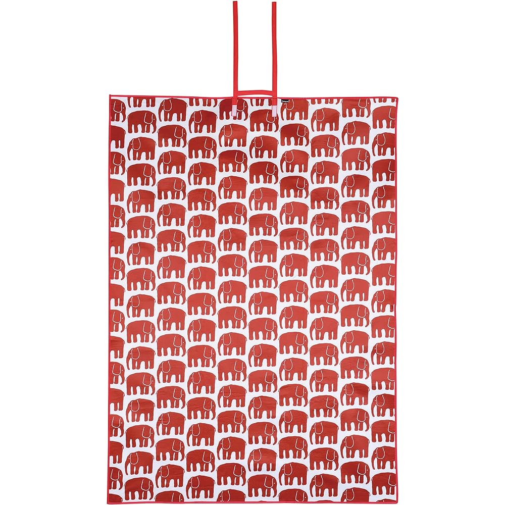 Marushin Leisure Sheet Finlayson / Finlayson Elephant 200 x 140cm For 3~4 People Elephant Red Children Compact Adult Excursion Sports Day Mother's Day Birthday Present Gift 6105002900