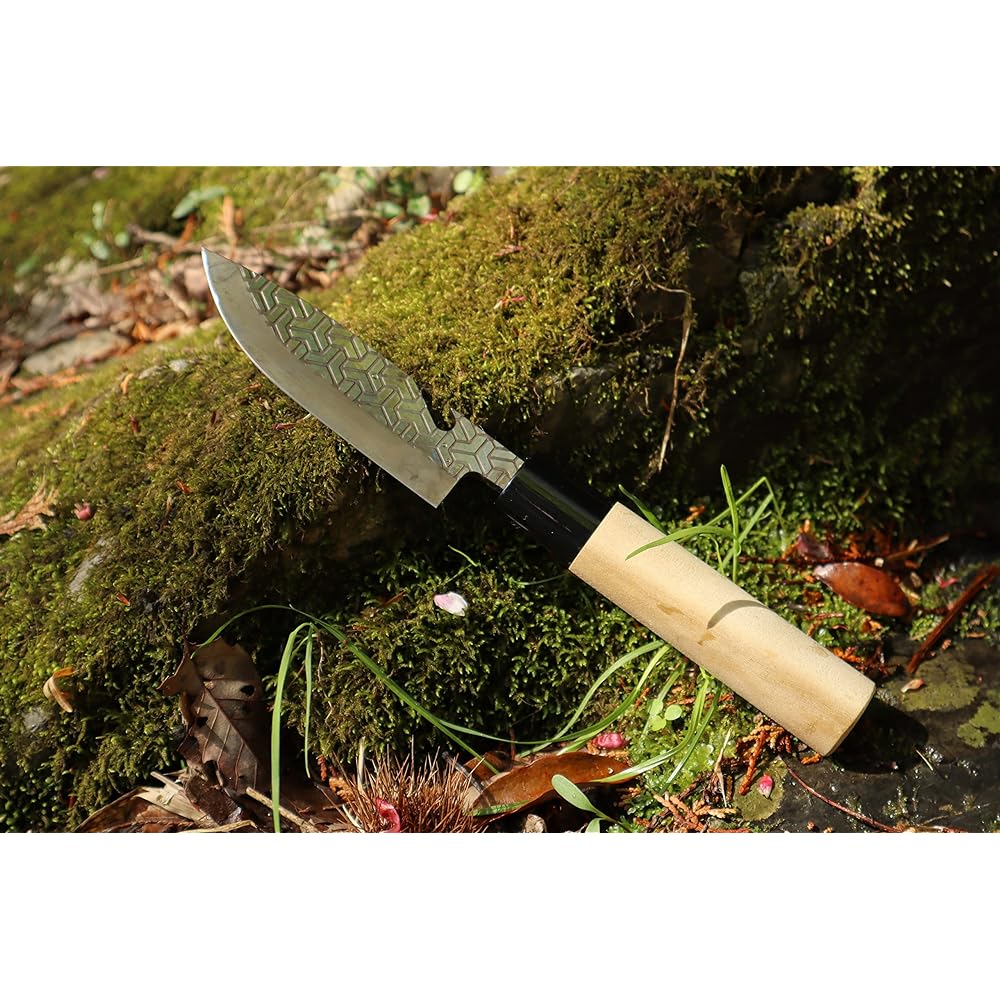 Ihara Monoken Wai's Bokkee Small Sword, Japanese Knife Style, Outdoor Knife, Blade Length 11cm, Made of Steel, Good Durability