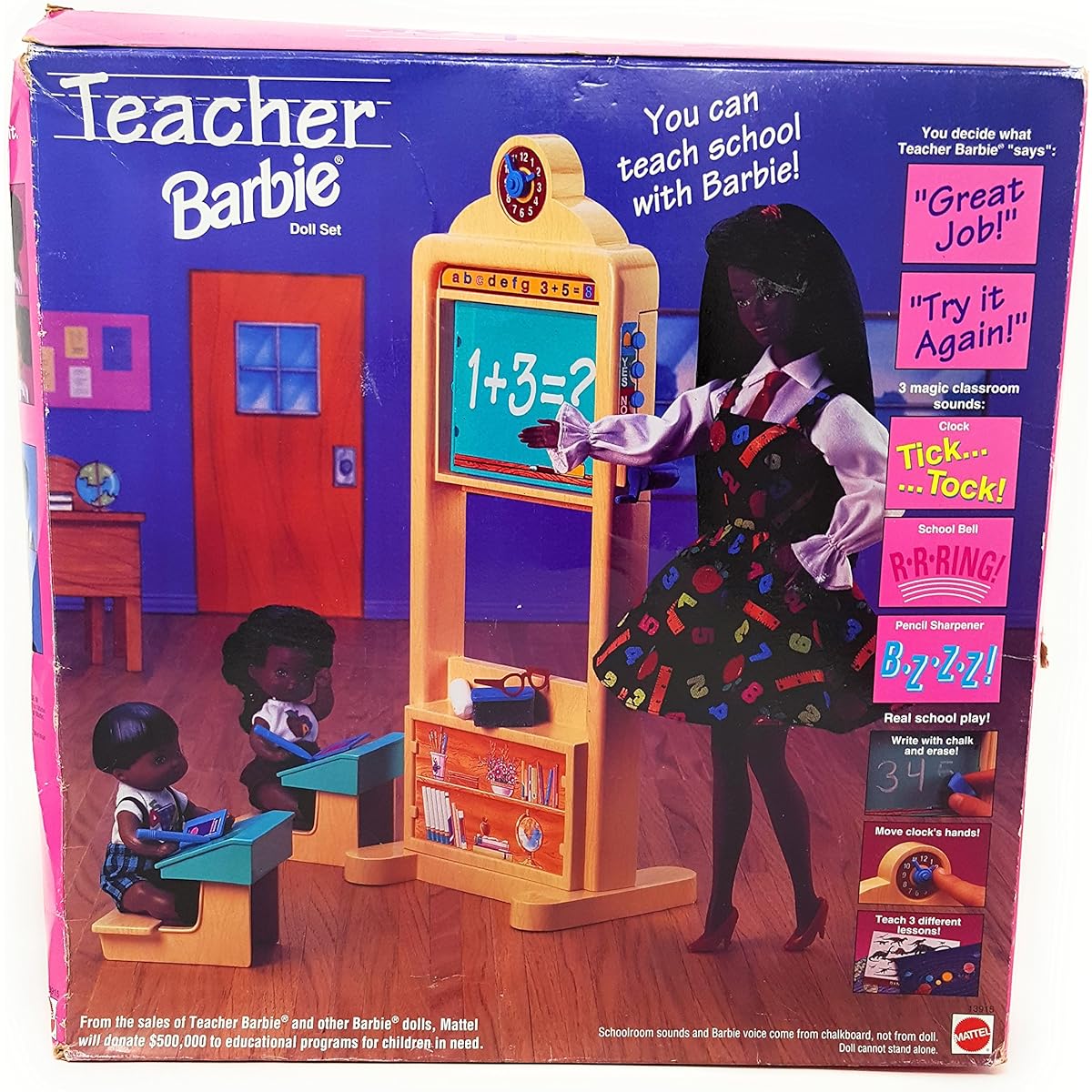 Teacher Barbie Doll Set AA