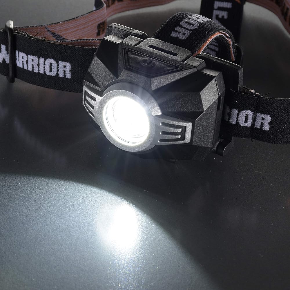 Ohm Electric [Washable] LED headlight (650lm/AAA x 3 included/Continuous use time 2.5h/Protection grade IP66) LC-LW650-K Black