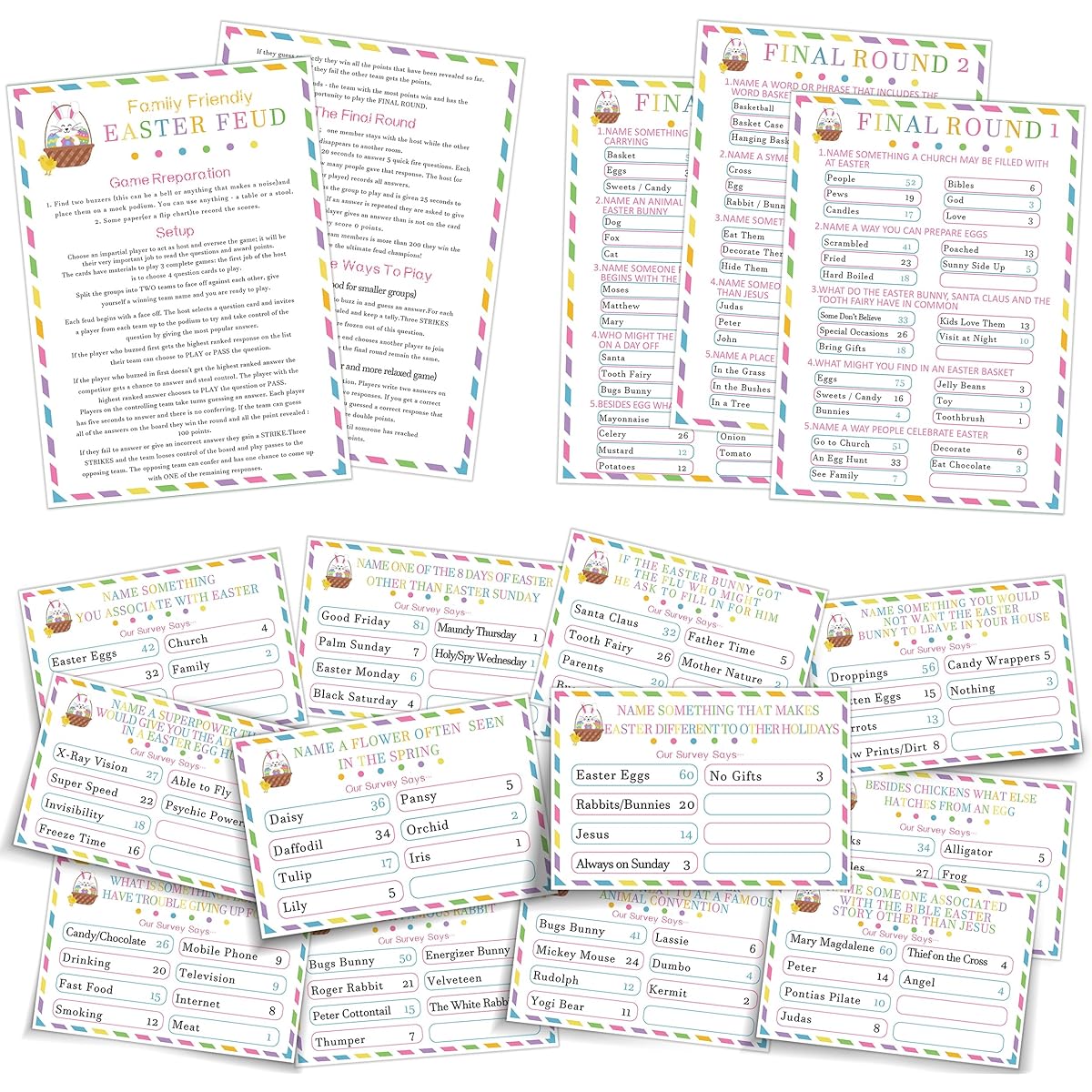 easter party friendly feud games easter day friendly feud quiz easter family feud holiday party easter party games class party games family feud quiz family activities feud trivia quiz-03
