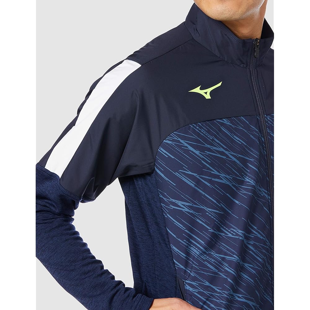 [Mizuno] Soccer Wear, Hybrid Fleece Shirt, Cold Protection, Stretch P2MC0520