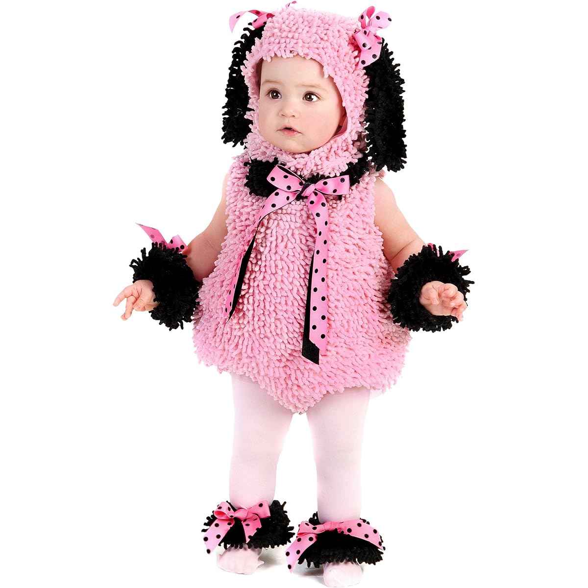 Pink Poodle Infant / Toddler Costume Pink Poodle Baby / Toddler Costume Size: 12/18 Months
