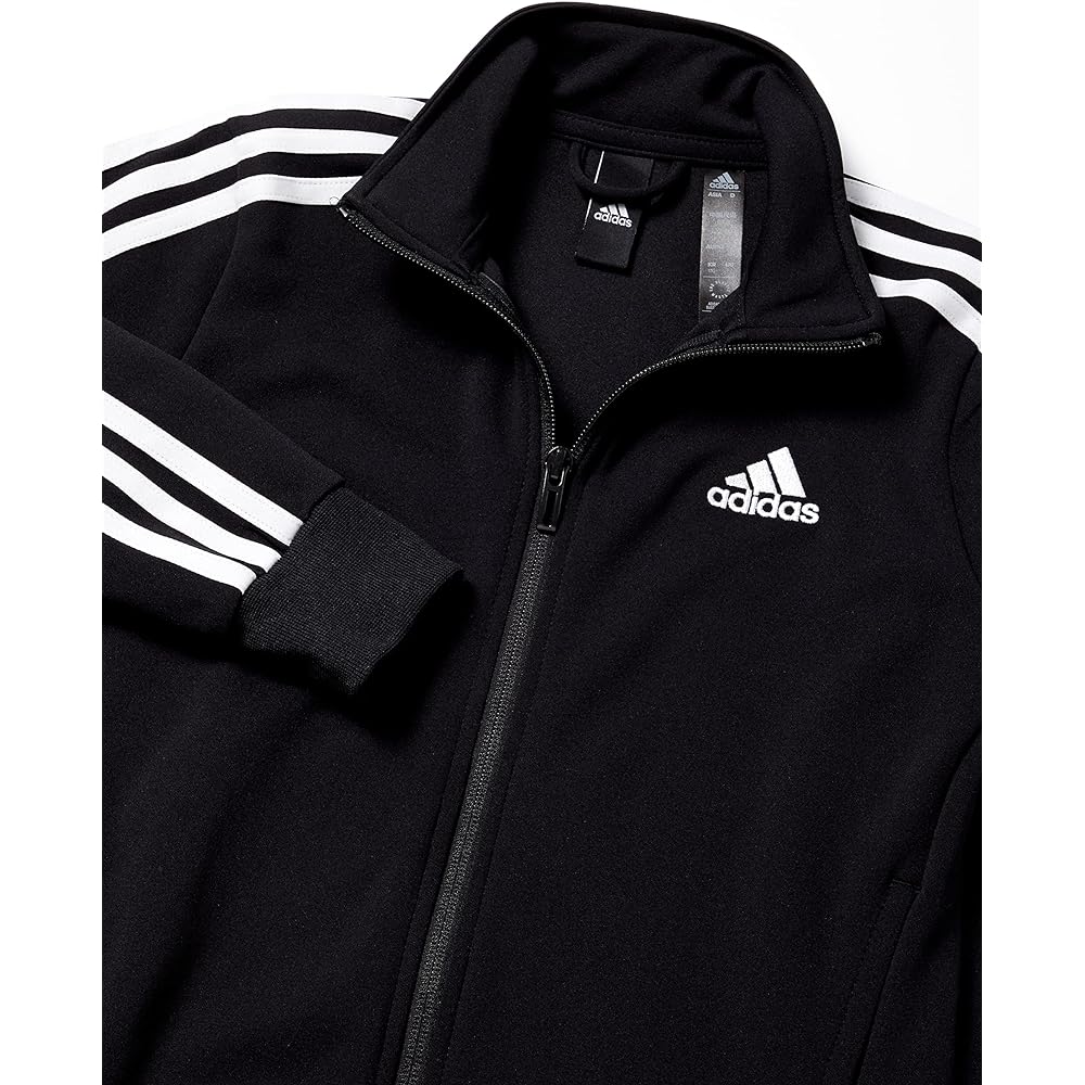 Adidas Jersey Top Kids 3 Stripes Double Knit Track Top BUH31