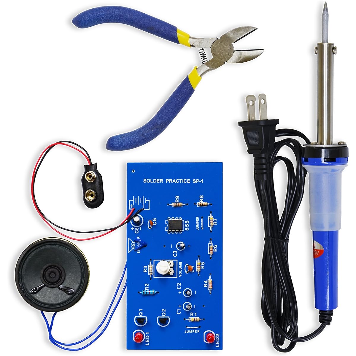 Elenco AmeriKit Soldering Learning Kit